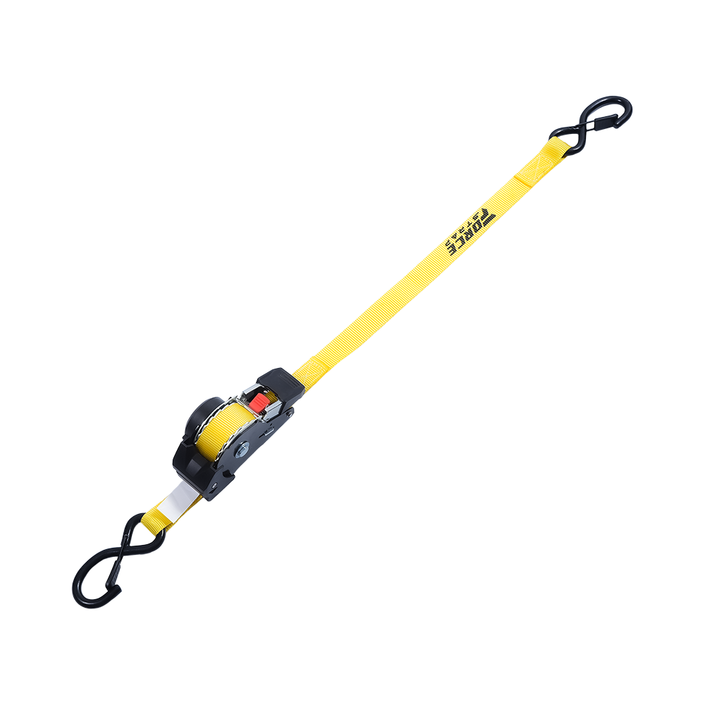 700kg Automatic Self Retractable Ratchet Tie Down Straps