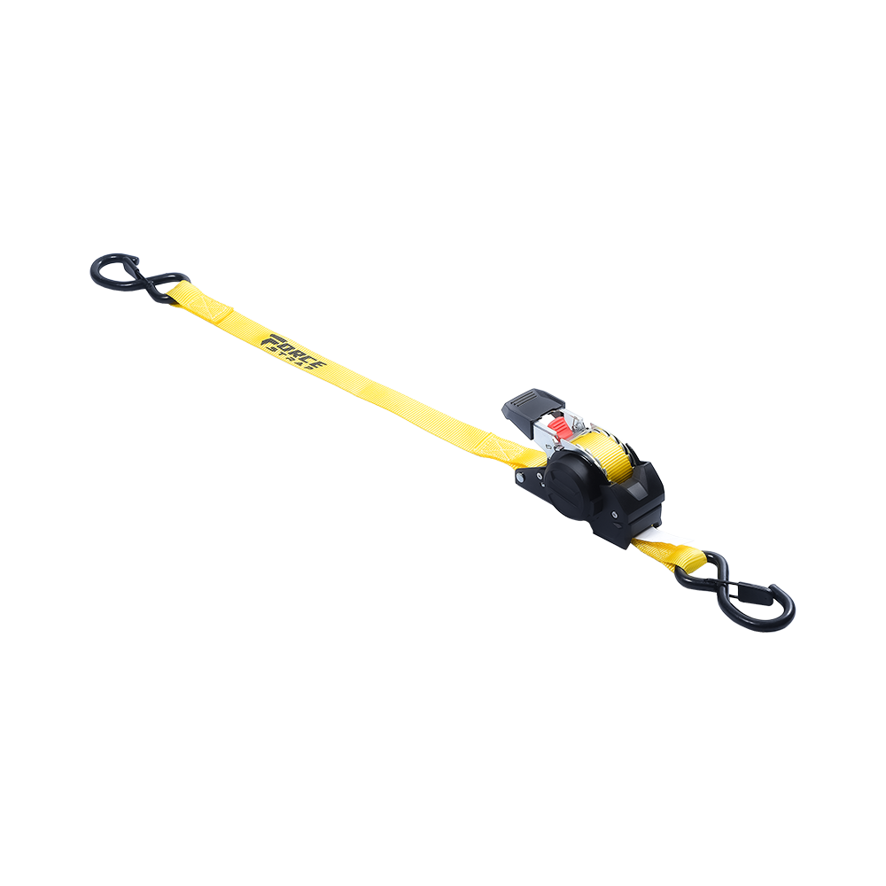 700kg Automatic Self Retractable Ratchet Tie Down Straps