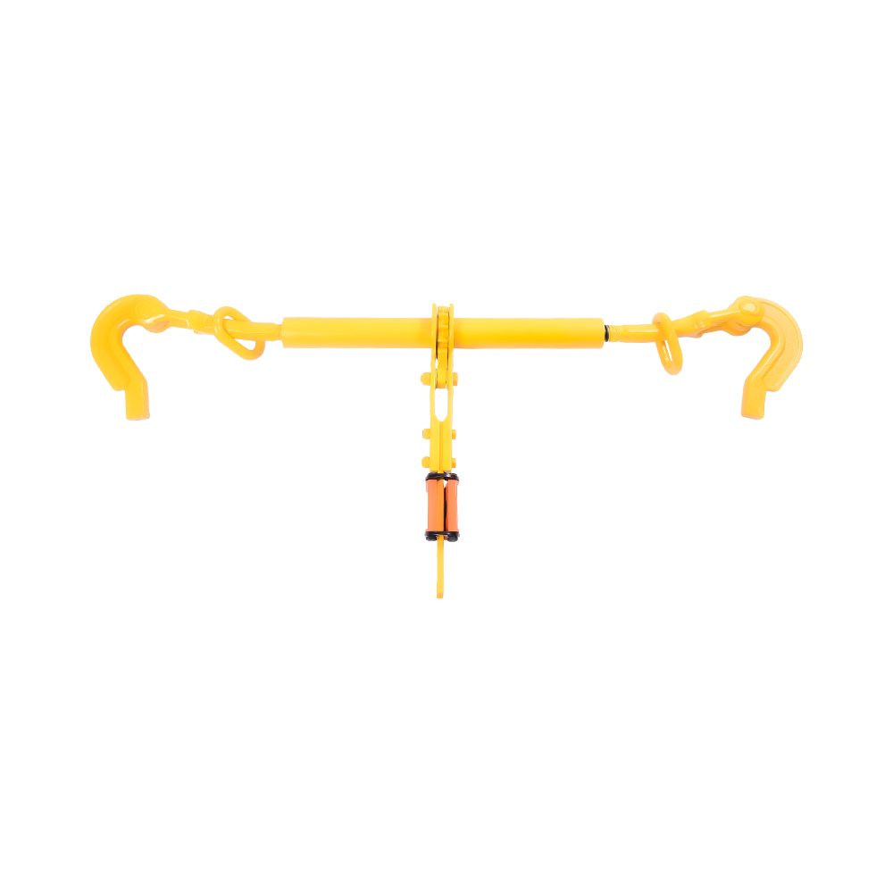Heavy Duty 90000lbs Anti Rust Powder Coated River Steamboat Ratchet Binder with Pelican-Hooks