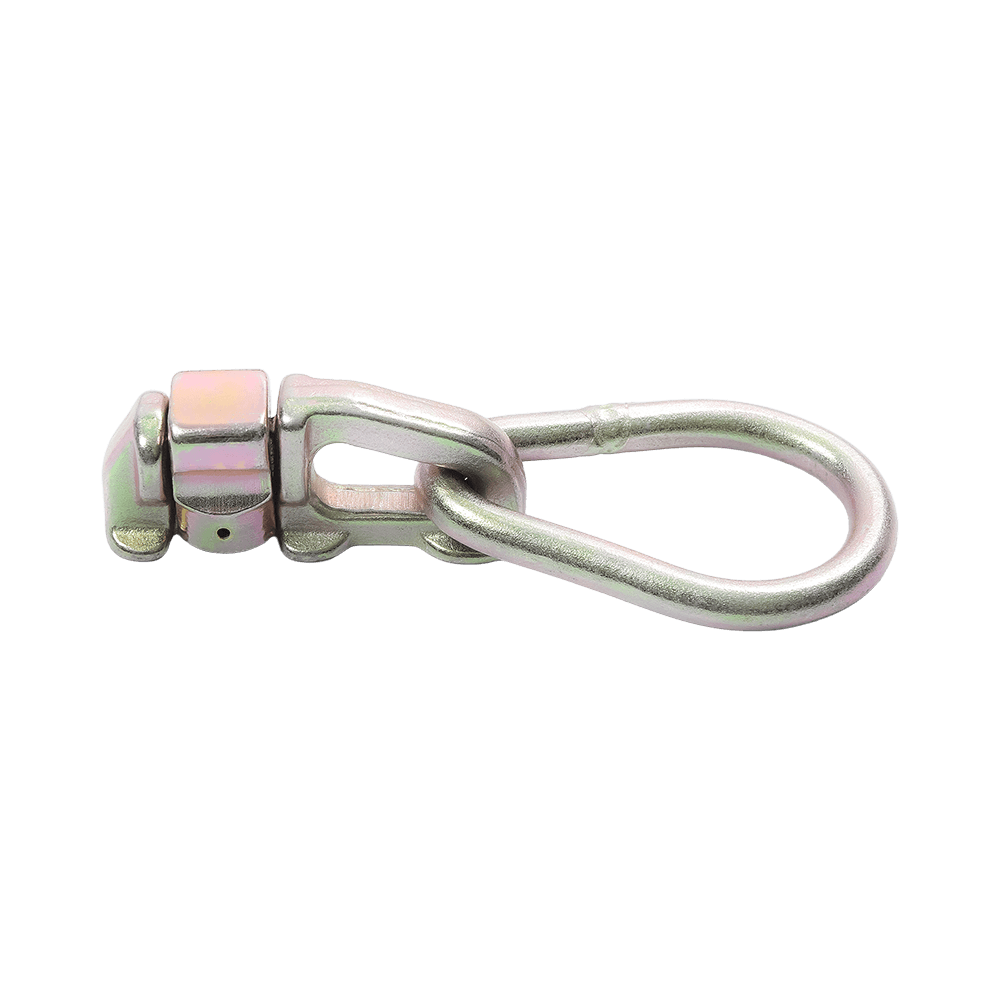 Galvanized Double Stud L Track Fitting with Pear Ring