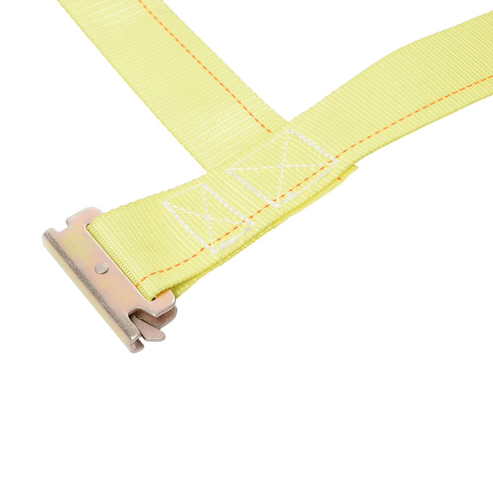 Polyester Webbing Cargo Nets with Ratchet Buckles Trailer Straps and E Hook