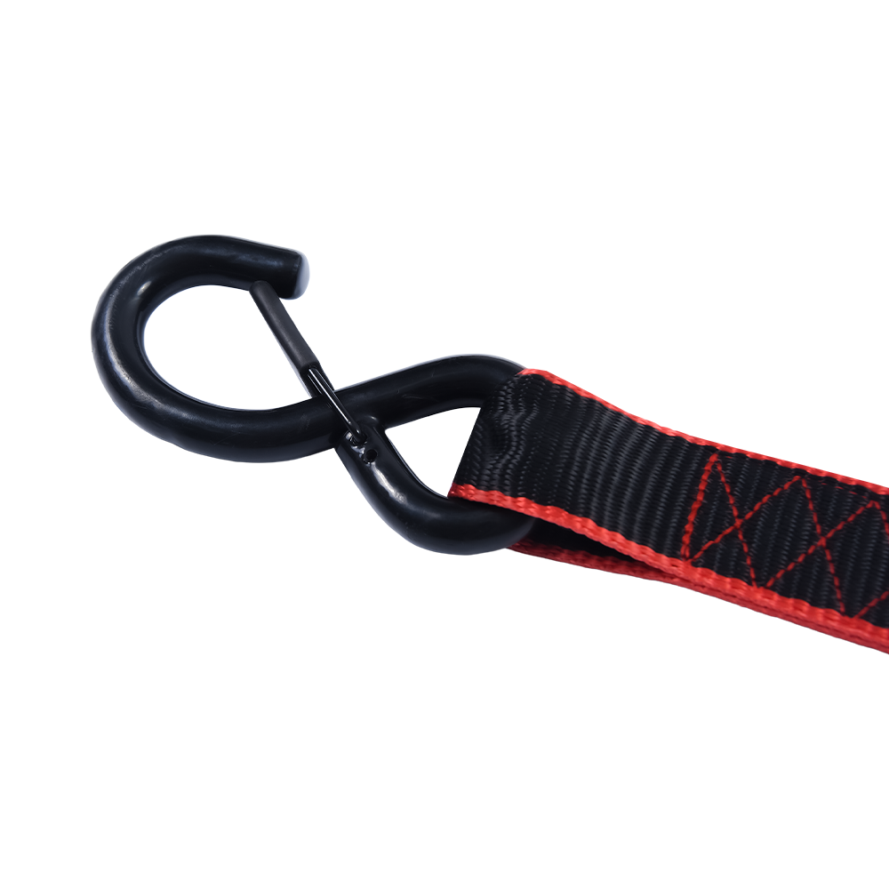 Customizable Durable Motorcycle Cam Buckle Tie Down Strap with Safety S Hook