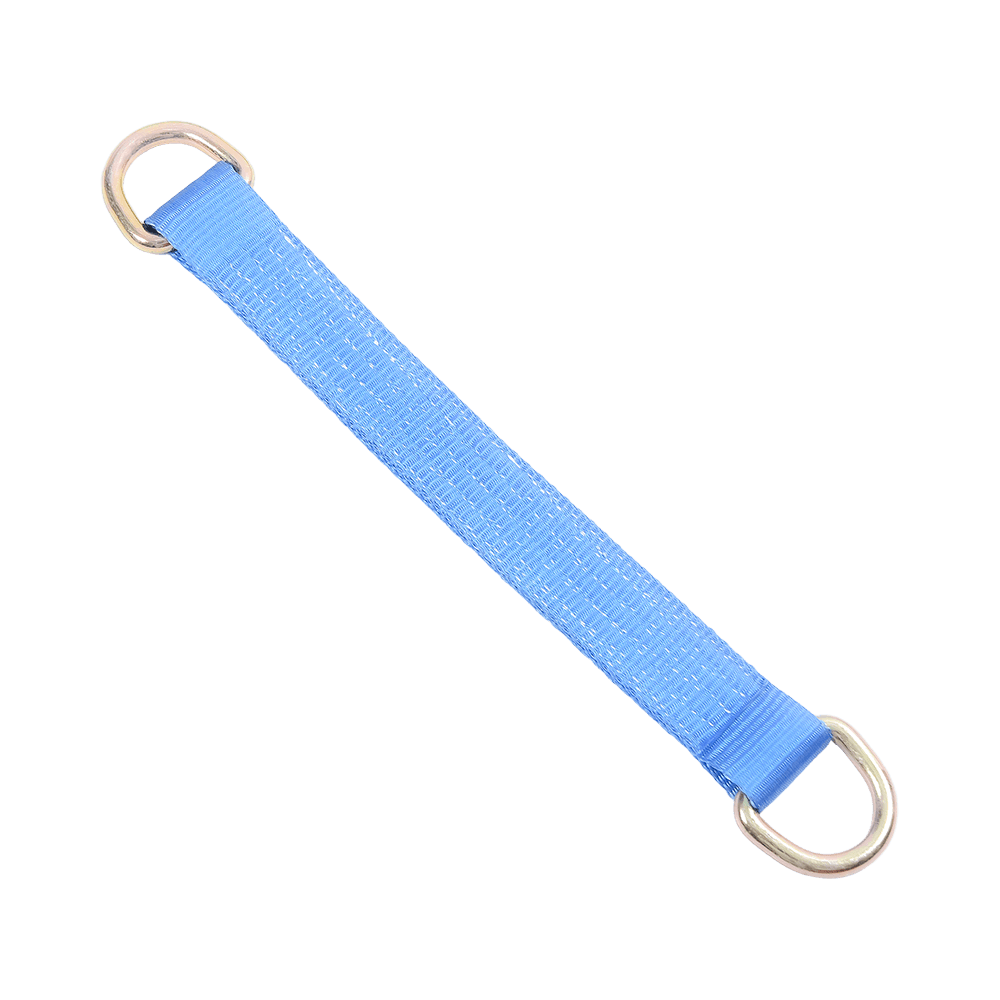 Cargo Strap Towing Axle Protective Sleeve Ratchet Tie Downs with D Ring