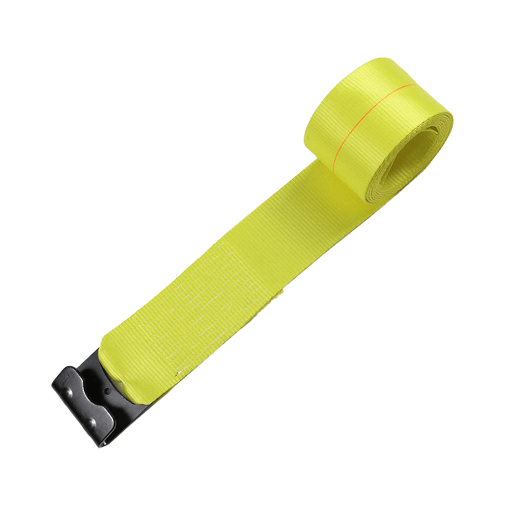 Redline 4inch Winch Strap With Flat Hook