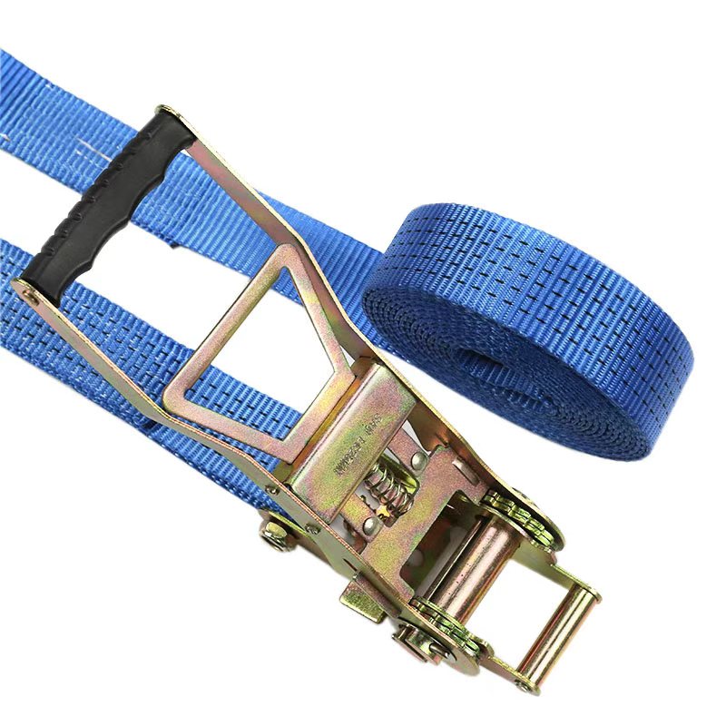 50mm 5t Gear-Driving Reverse-Action Long Handle Ratchet Straps