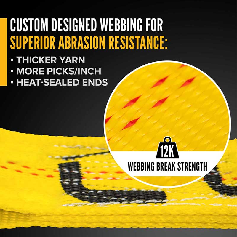 2'' X 30' Ratchet Strap With D-Rings