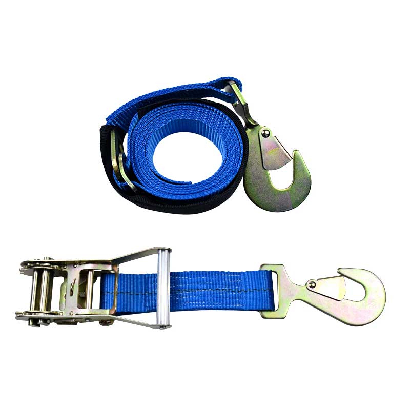 2'' X 8' Auto Tie Down Ratchet Strap 10000lbs Axle Strap