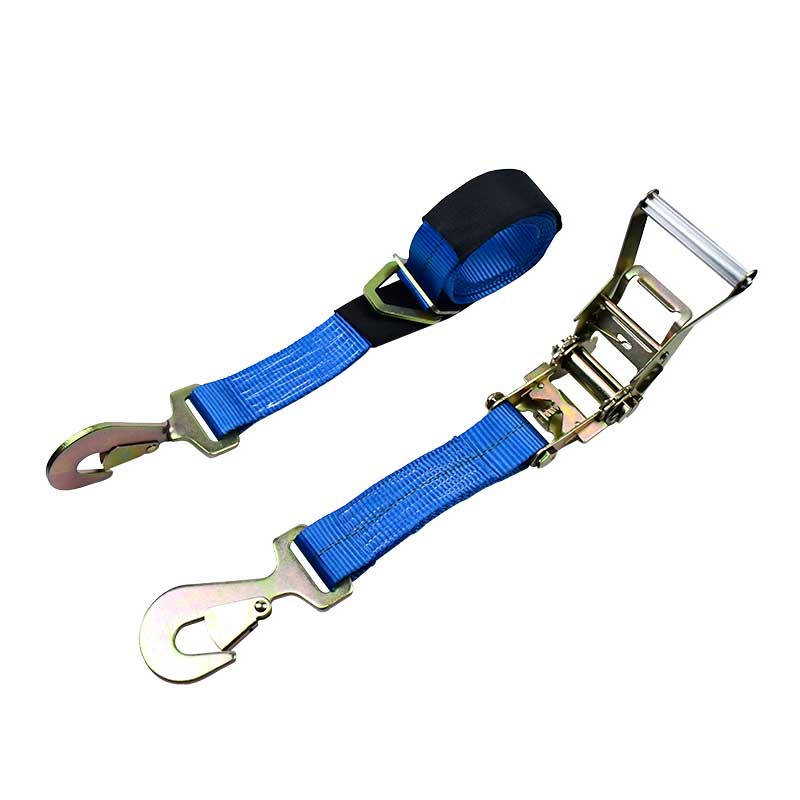 2'' X 8' Auto Tie Down Ratchet Strap 10000lbs Axle Strap