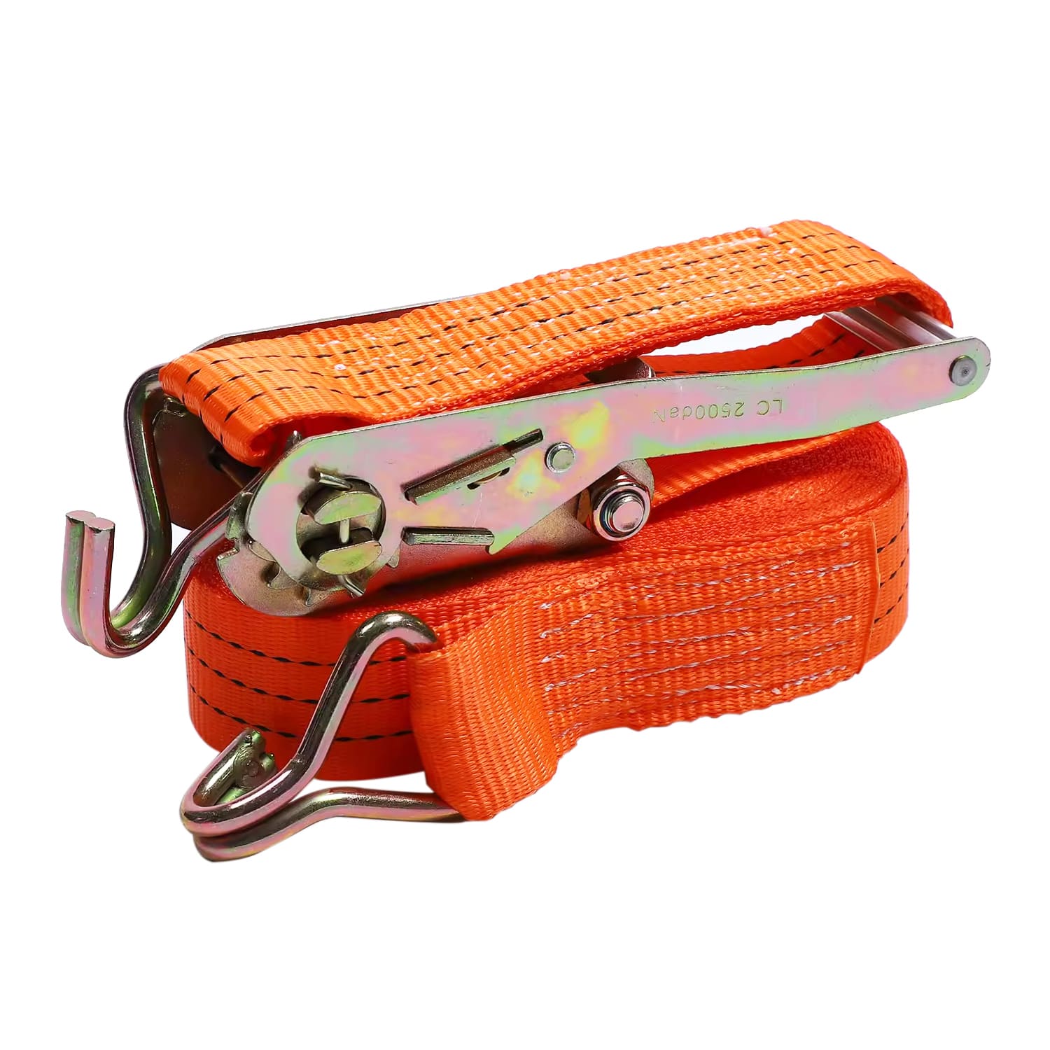 38mm 3t Colorer Zinc Standard Handle Ratchet Cargo Lashing Strap