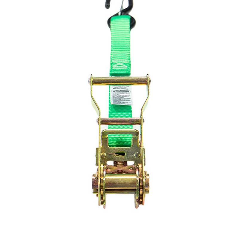 1''X 6' High Tenacity Motorcycle Ratchet Tie Down Strap With 12