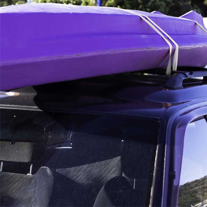 1'' X 15' Rubber Coated Handle Ratchet Strap with Vinyl Coated Wire Hooks