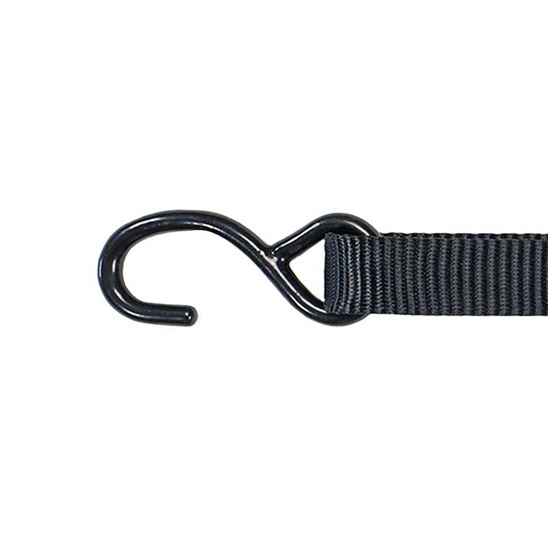 1''X 6' High Tenacity Motorcycle Ratchet Tie Down Strap With 12