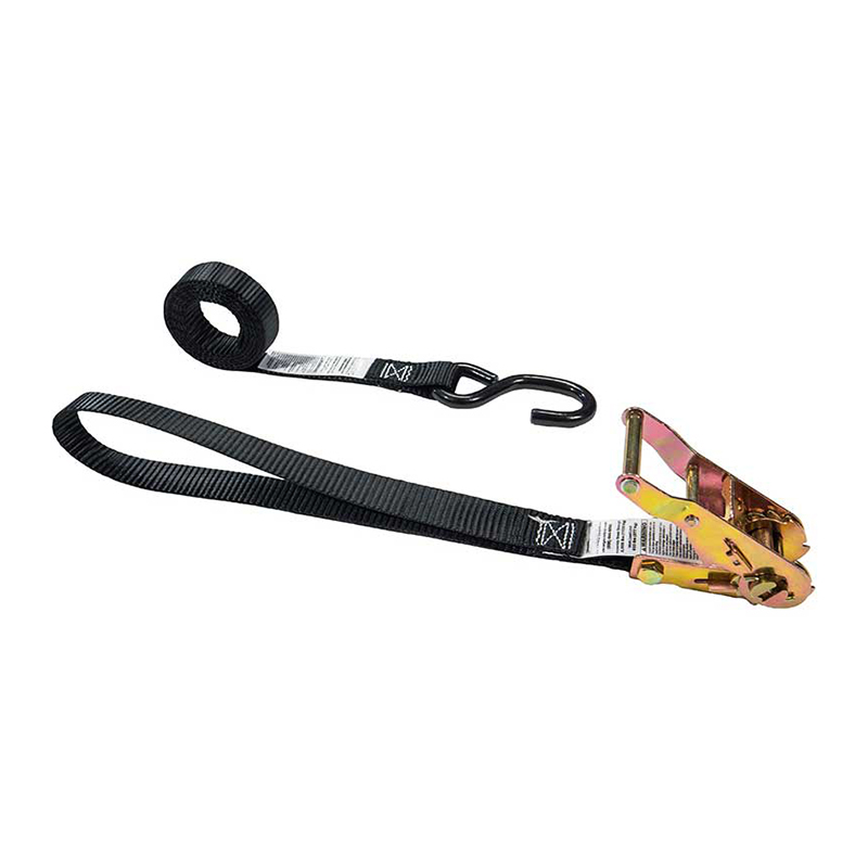 1''X 6' High Tenacity Motorcycle Ratchet Tie Down Strap With 12