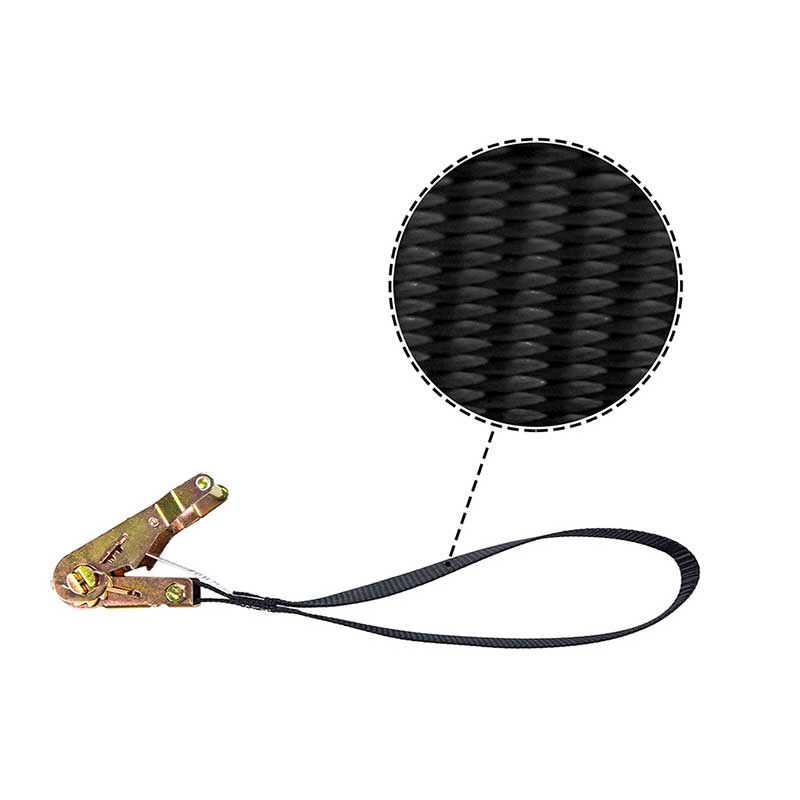 1''X 6' High Tenacity Motorcycle Ratchet Tie Down Strap With 12