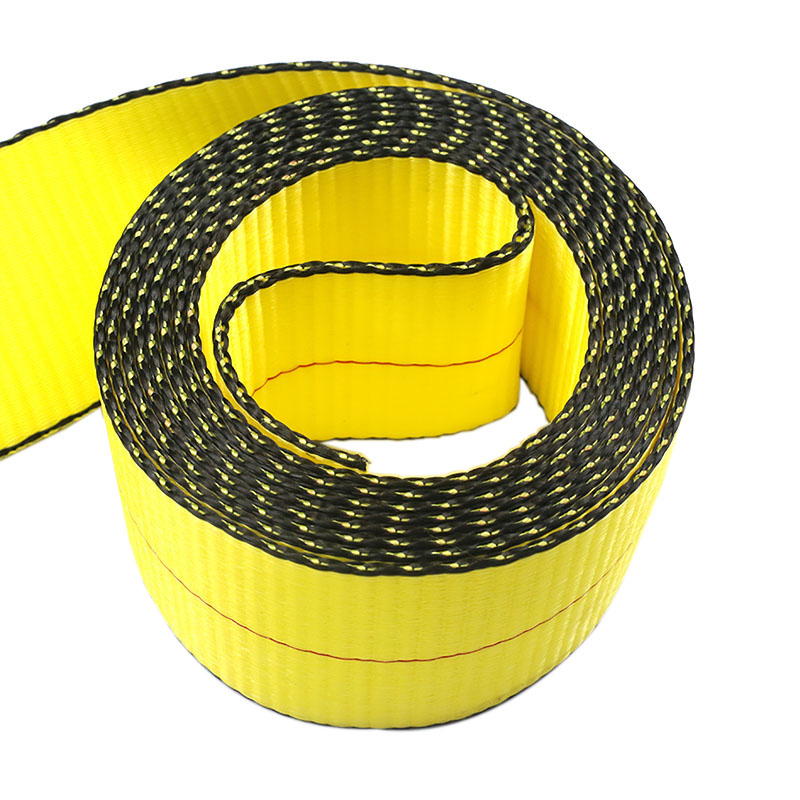 3inch Heavy Duty Ratchet Strap with Flat Hook for Trailer Truck