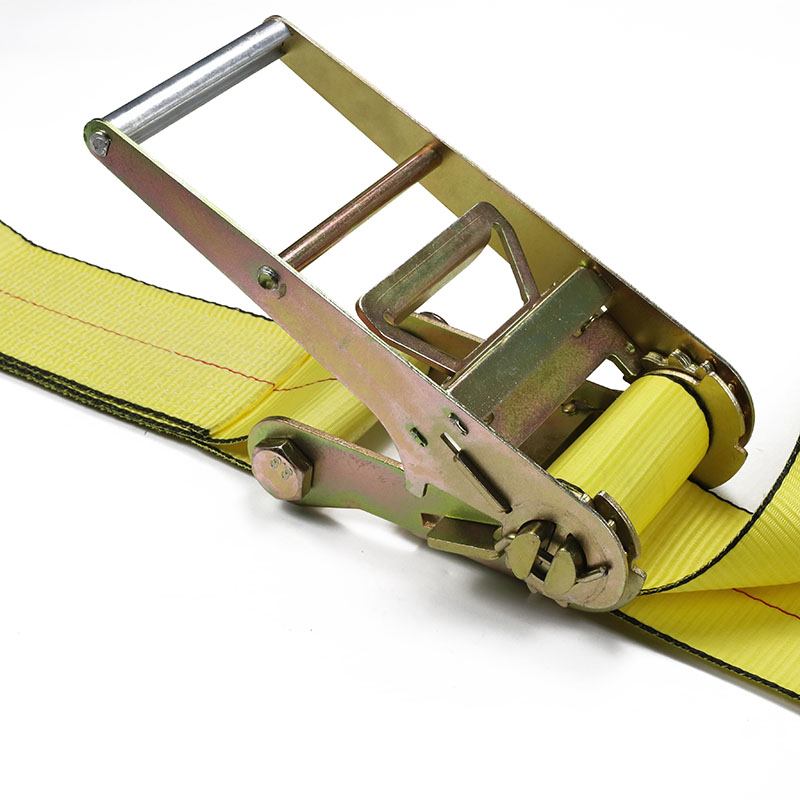 4inch Long Aluminum Handle Doubie J Hook Ratchet Straps