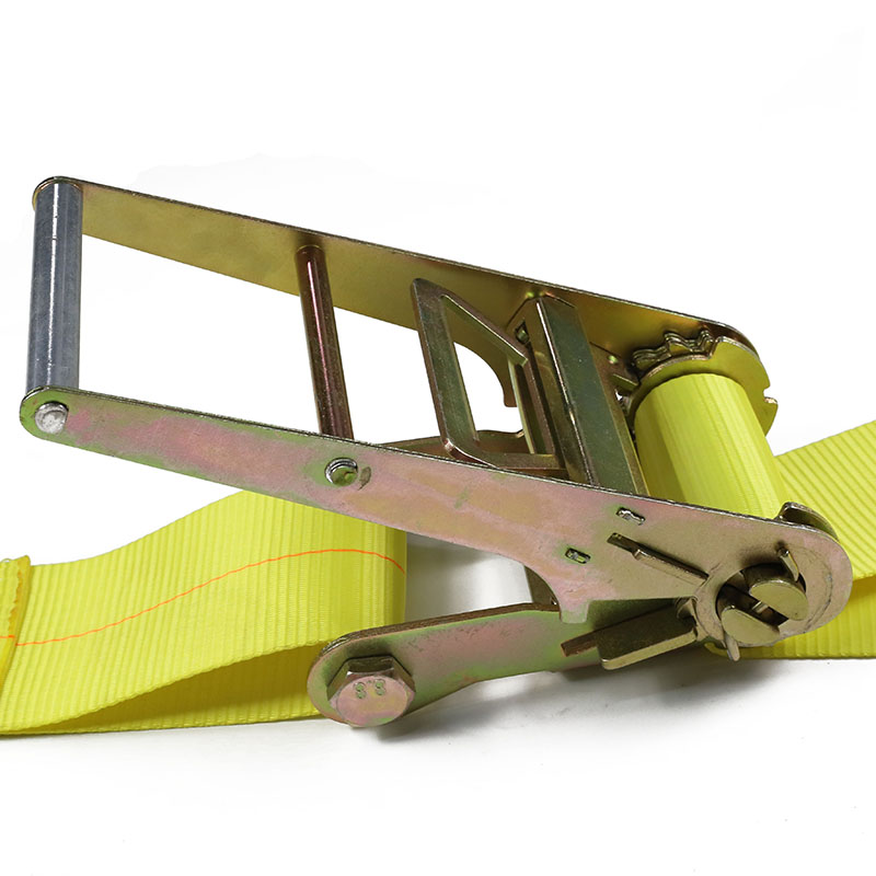 Customized Length 4inch Ratchet Strap With Chain Extensions