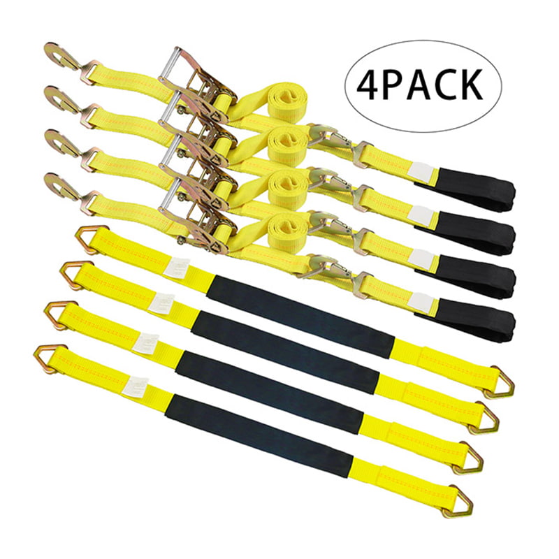 The Car Carrier Strap 10000lbs Car Hauler Wheel