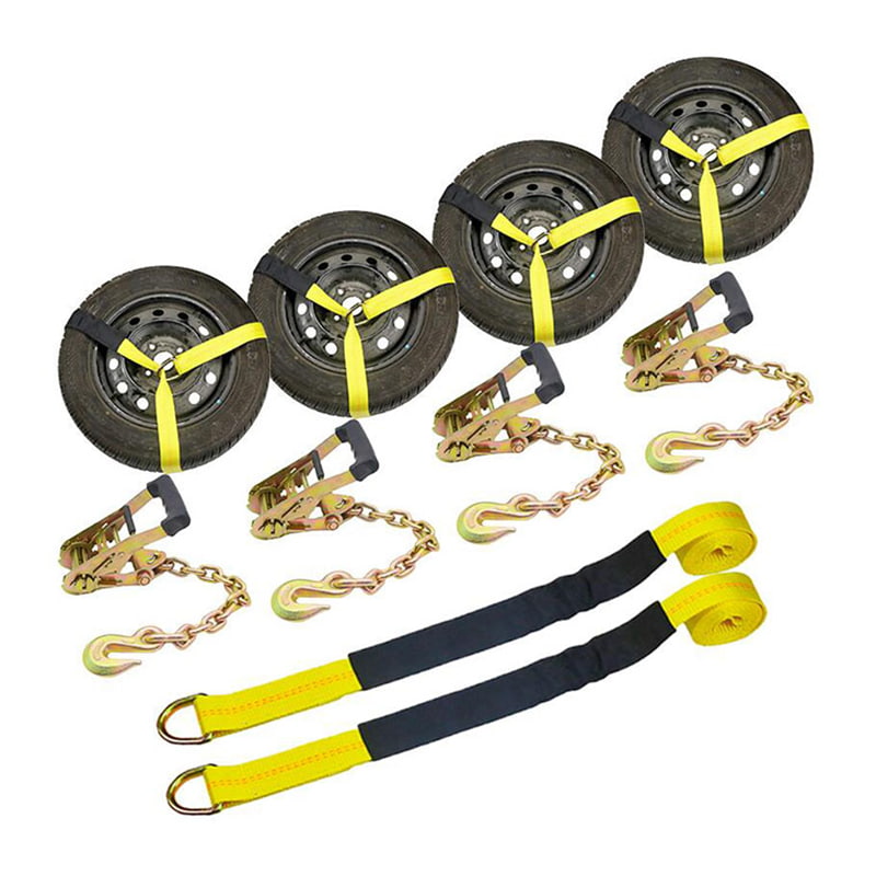 The Wheel Lift Strap 10000lbs Lasso Strap With Chain