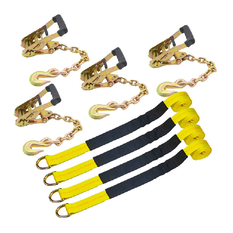 The Wheel Lift Strap 10000lbs Lasso Strap With Chain