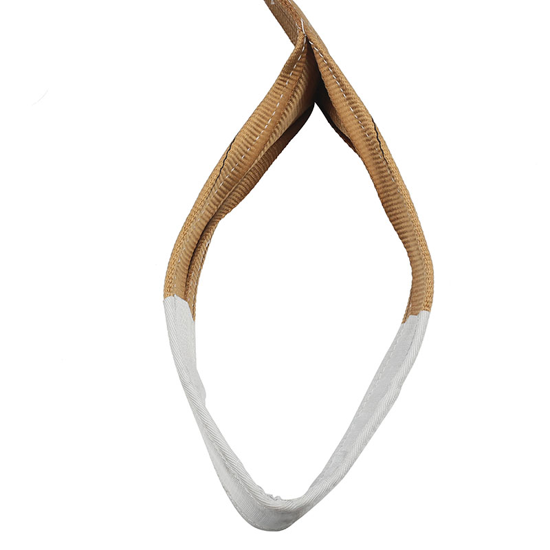 The White Zinc Short Aluminum Handle 2 Ply Flat 6Ton Lifting Chain Sling