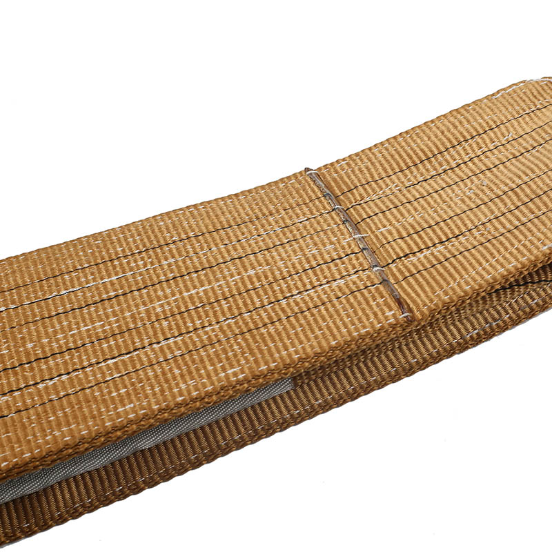 The White Zinc Short Aluminum Handle 2 Ply Flat 6Ton Lifting Chain Sling