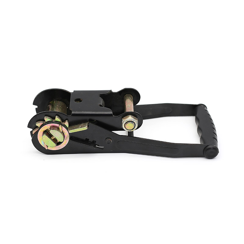 The 2-Inch 5T Plated Black Ratchet Buckle