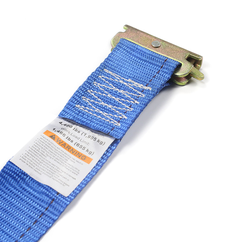 The 2-Inch E-Track Ratchet Strap (Blue)