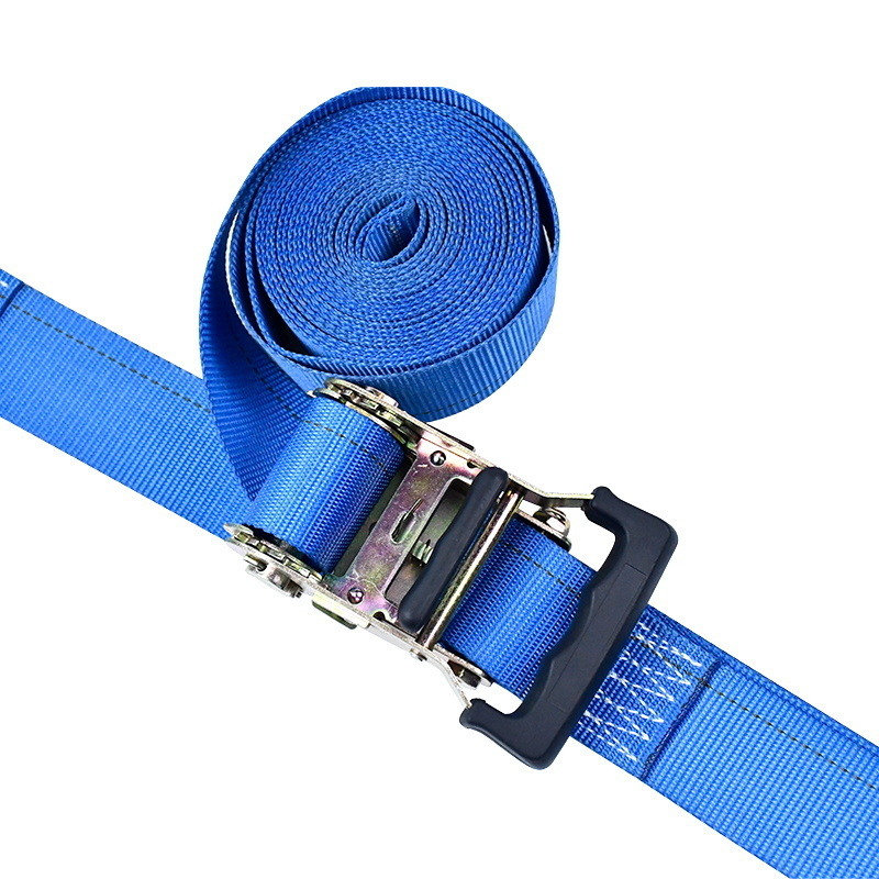 The 2'' X 12' Standard 4' Fixed End E-Track Ratchet Strap