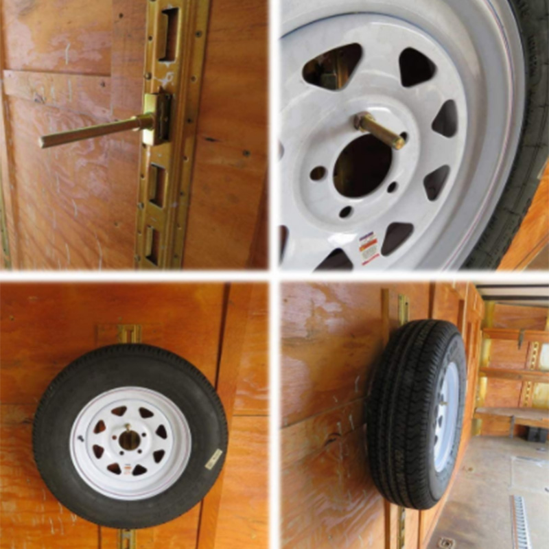 The E-Track Spare Tire Mount For Bolt Hanger