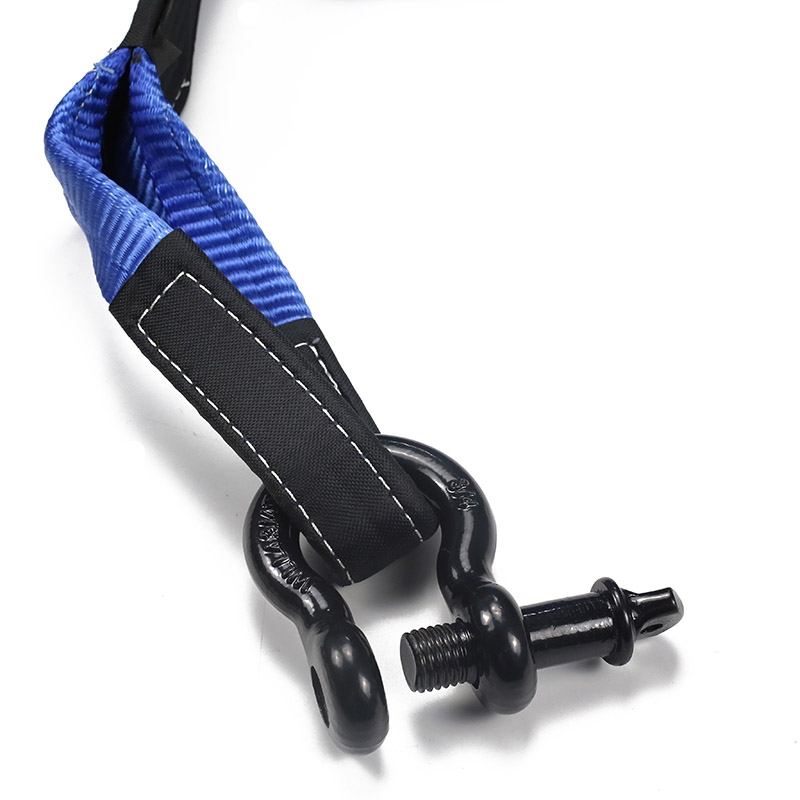 The Tow Straps D Shackle Blue